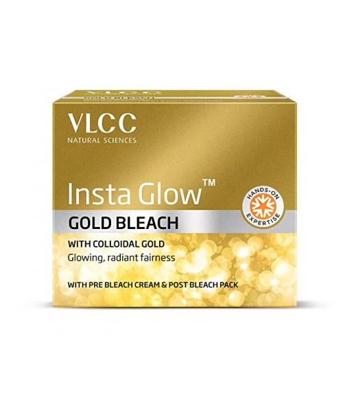 VLCC Natural Sciences Insta Glow Gold Bleach, 60 g